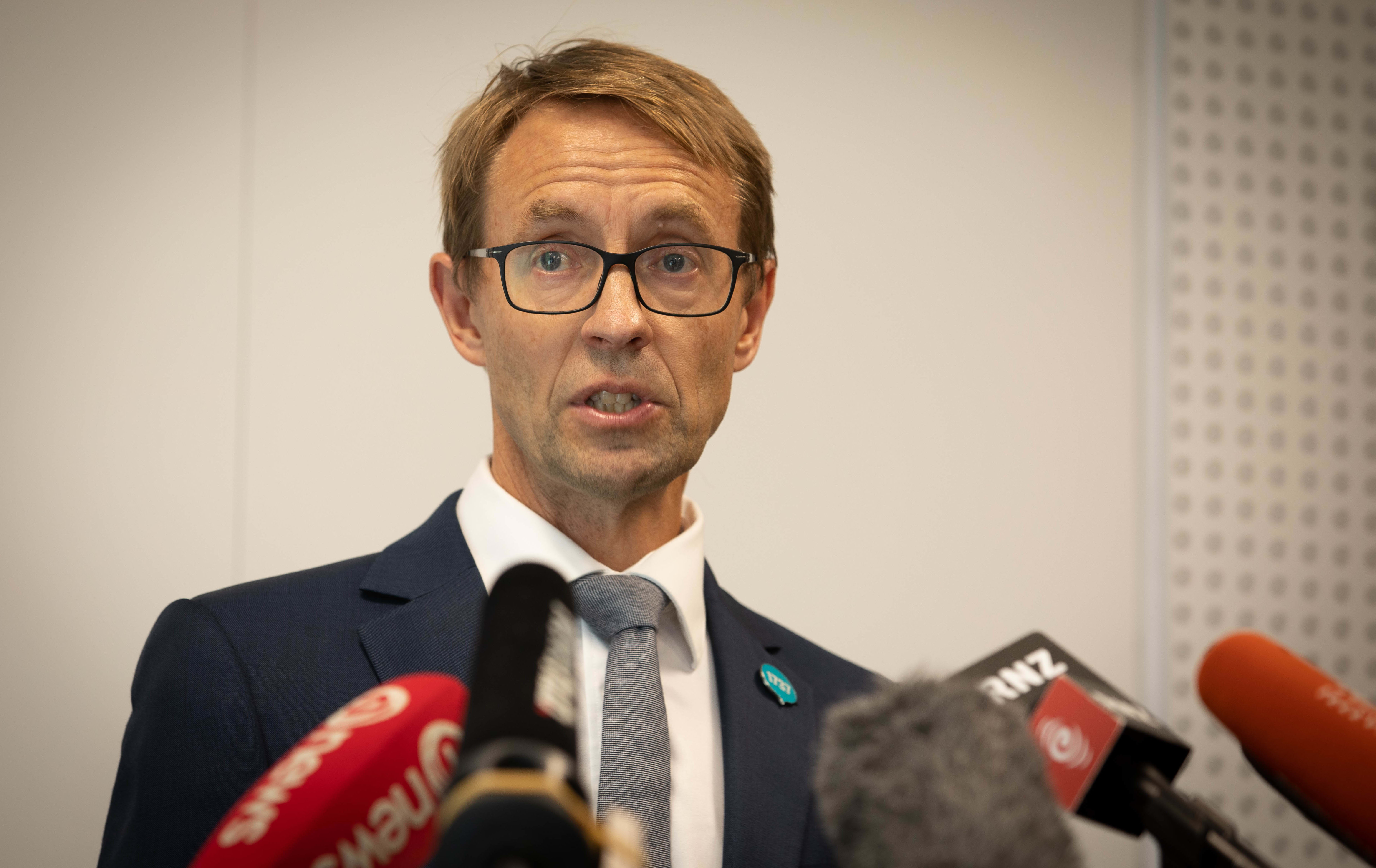 Mon 3rd Feb 2020 - Ministry of Health Novel Coronavirus press conference.  Update on how New Zealanders in China will be evacuated.  Dr Ashley Bloomfield is pictured.