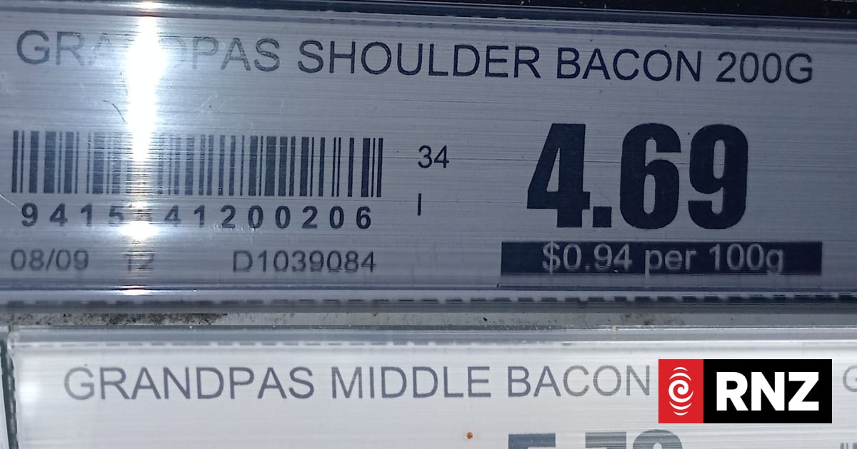 Who pays when a supermarket price tag is wrong? | RNZ