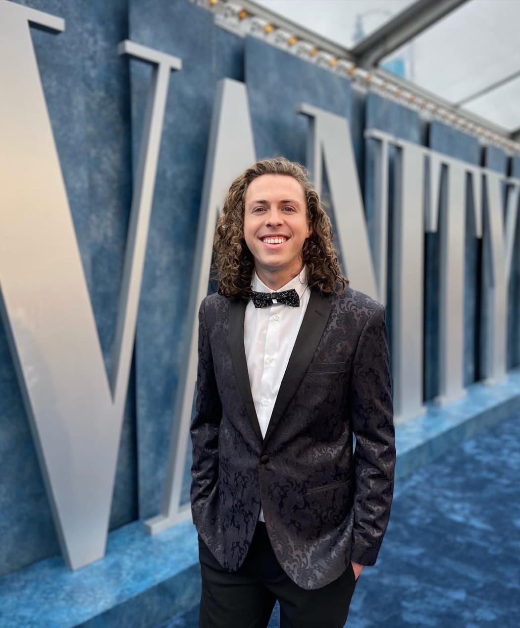 Liam McEwan at the Vanity Fair Oscar Party