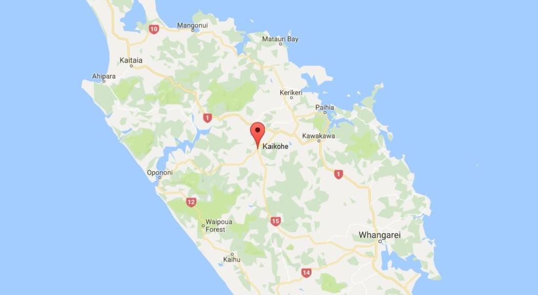 Kaikohe map Northland