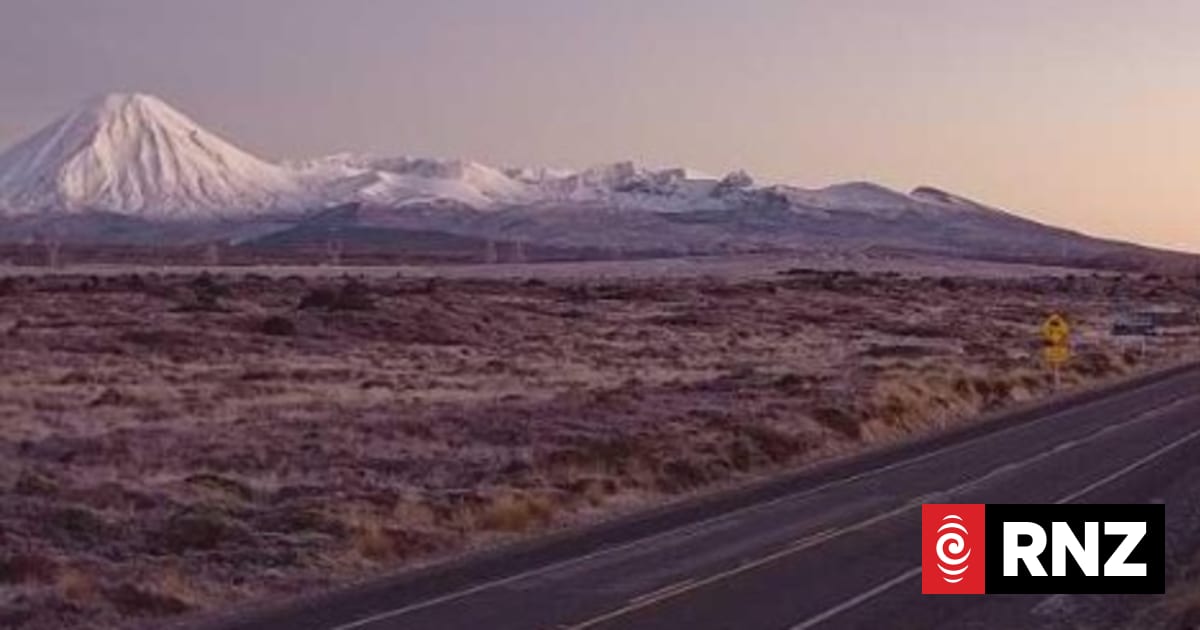 Desert Road reaches -10C, Timaru records coldest August day in 46 years