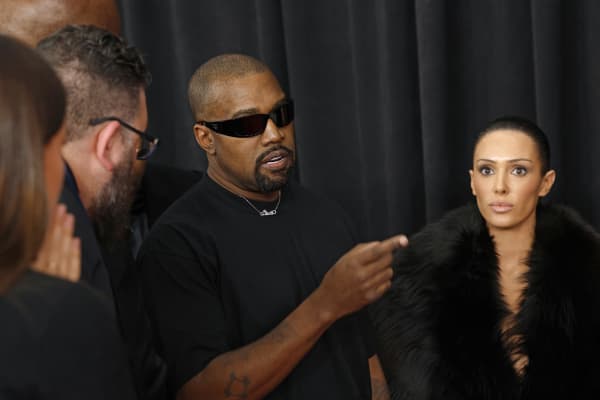 Kanye West and Bianca Censori attend the 67th GRAMMY Awards
