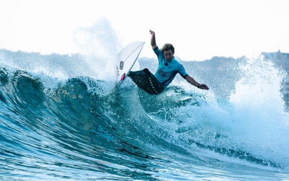 Billy Stairmand NZ the 2019 Vissla Manly Surf Pro at Manly Beach, NSW, Australia.