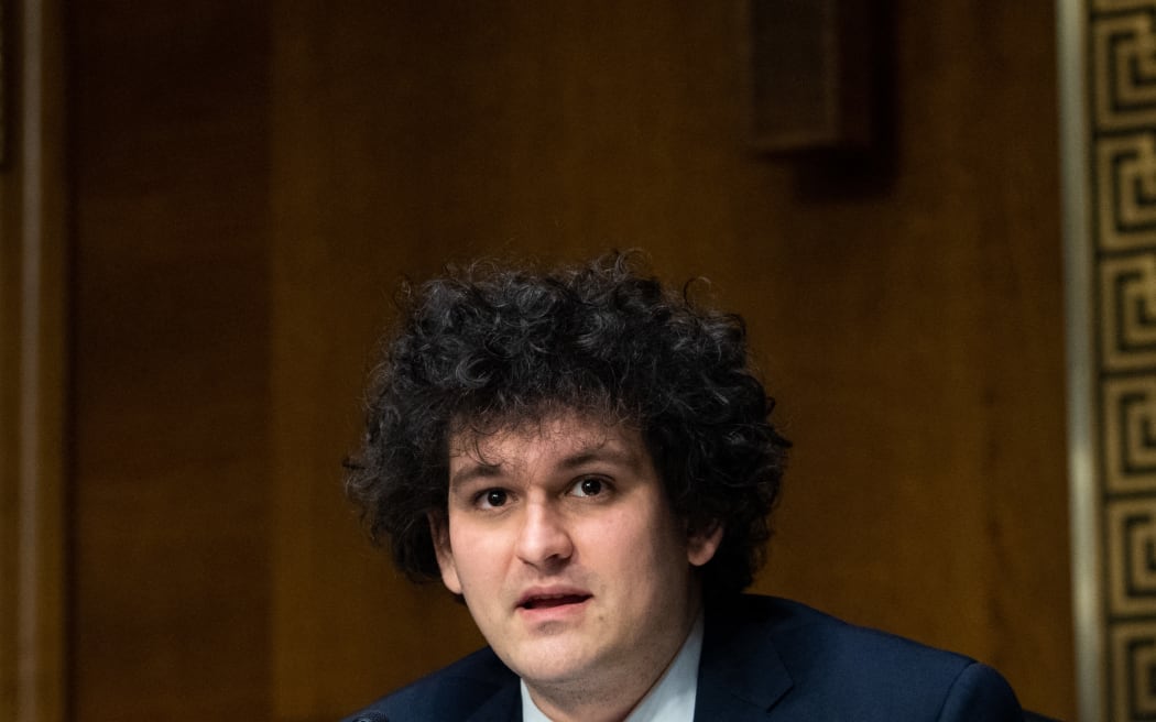 Samuel Bankman-Fried, founder of FTX, testifies during a Senate Committee on February 2022.