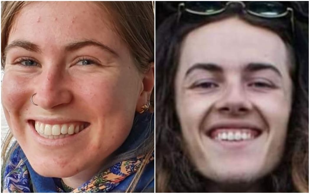 Jessica O'Connor and Dion Reynolds failed to return from their tramp when expected.