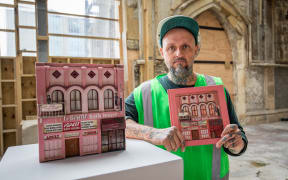 Christchurch miniatures made by Mike Beer