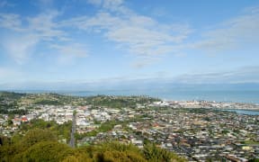This image shows the town of Nelson, New Zealand