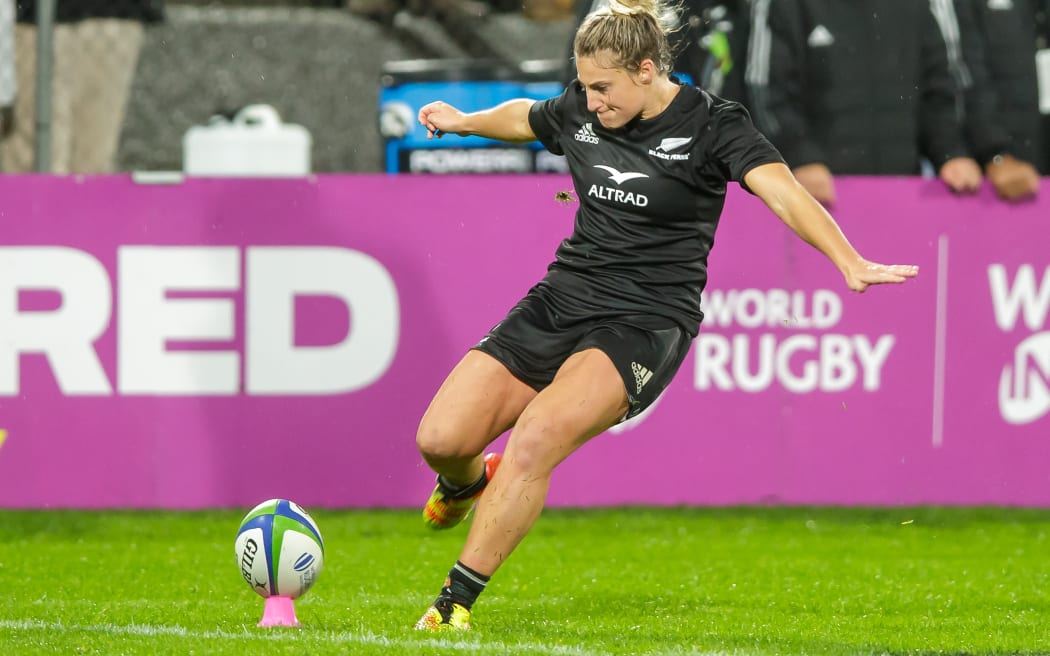 Hazel Tubic of the Black Ferns