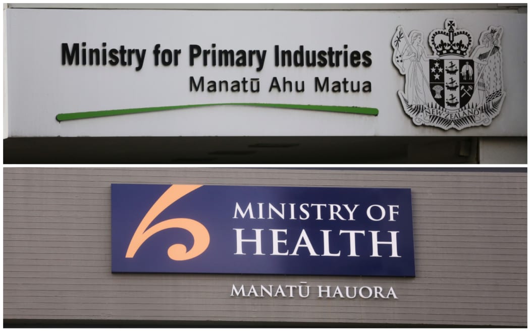 The Ministry for Primary Industry is looking to cut 231 staff, while the Ministry of Health is consulting on cutting 180 roles.