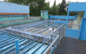 Hamilton's last public open-air pool hasn't yet been demolished but the council plans to do so next year.