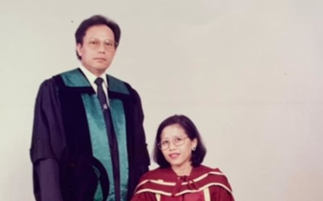 Hashim Yaacob as Universiti Malaya's Dean of Dentistry in 1987 - just 12 years after graduating from Otago University.