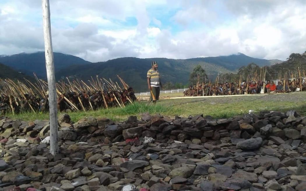 West Papuan villagers.