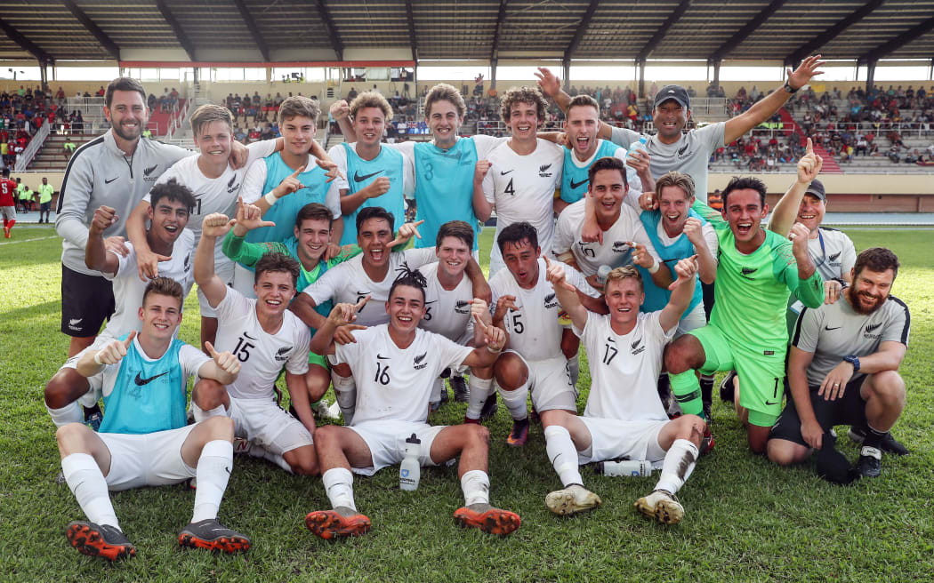 New Zealand win the OFC U19 Championship in Tahiti