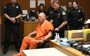 Joseph James DeAngelo appearing in court in Sacramento, California, in 2018.