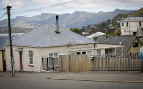 Houses around Lyttelton area in Christchurch