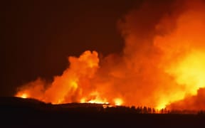 Pukaki Downs Fire