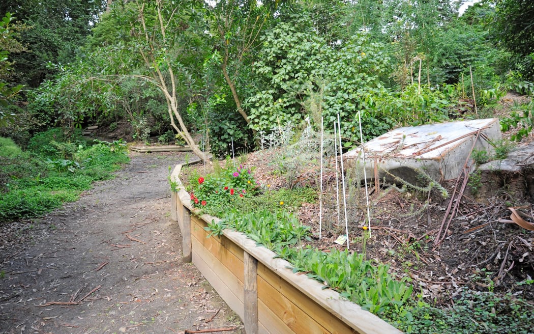 Gisborne's Turanga Gardens pictured here in happier days. This year, the area was closed by the council due to asbestos contamination.