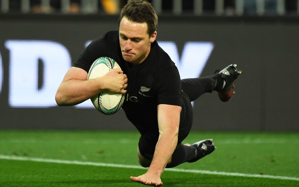 Ben Smith scores in his 50th Test.