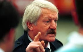All Black coach Alex Wyllie during the teams Tour of Argentina, 1997. 



wyllie