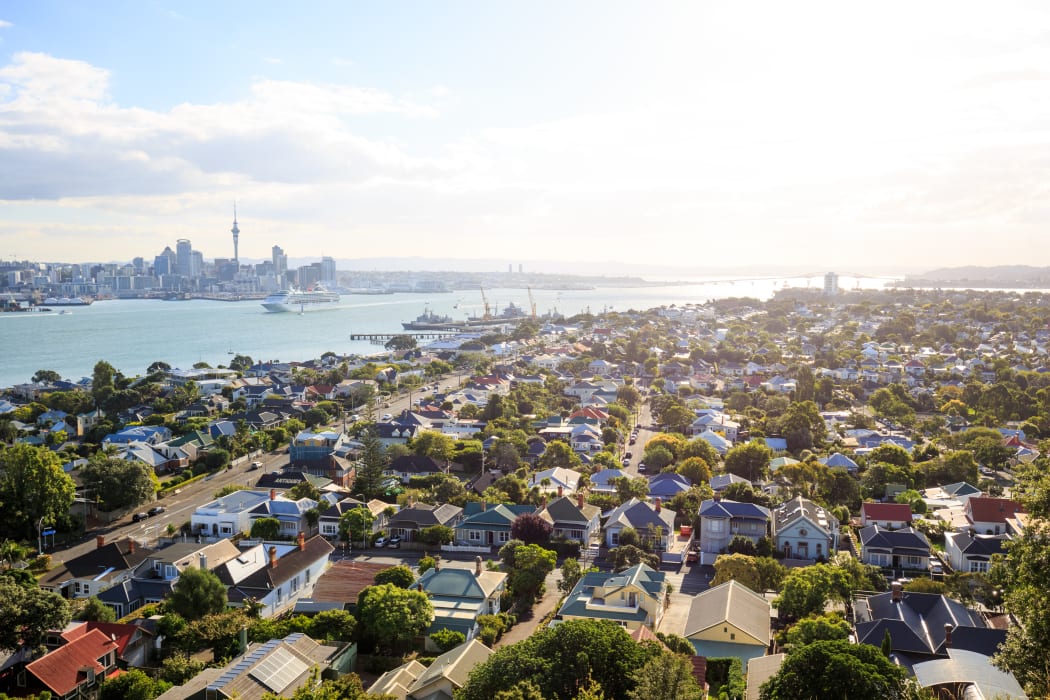 Auckland's skyline, from Devonport.