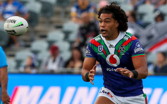 Warriors player Adam Blair.