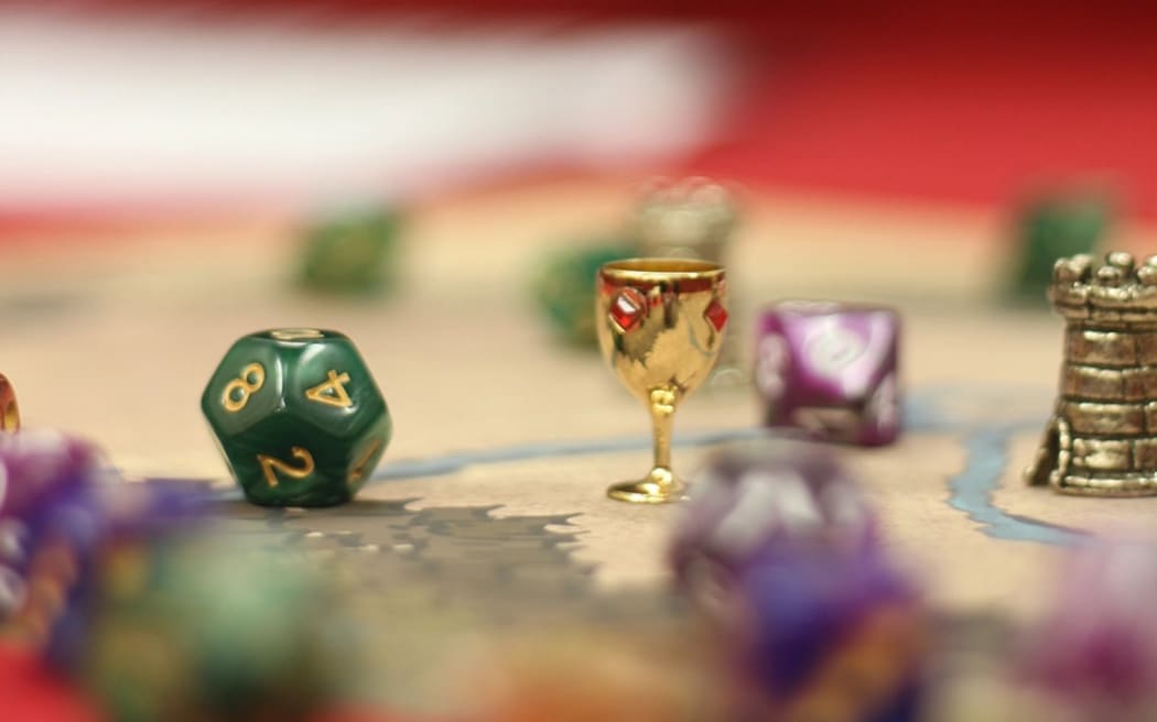 A Dungeons & Dragons game.