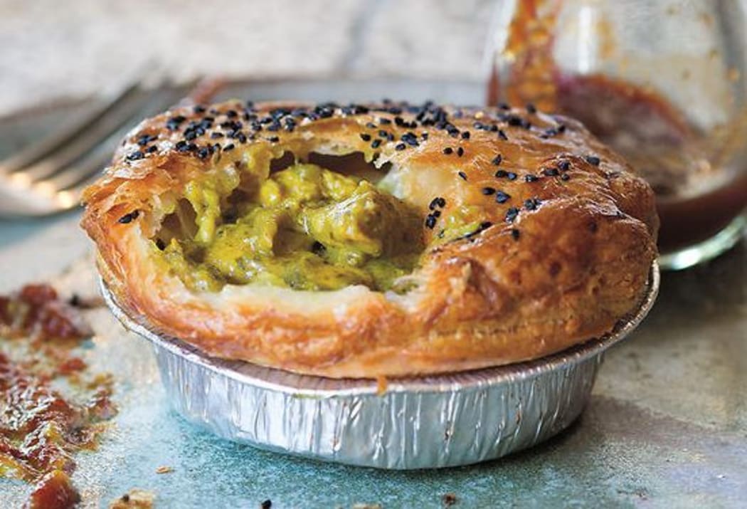 chicken curry pie