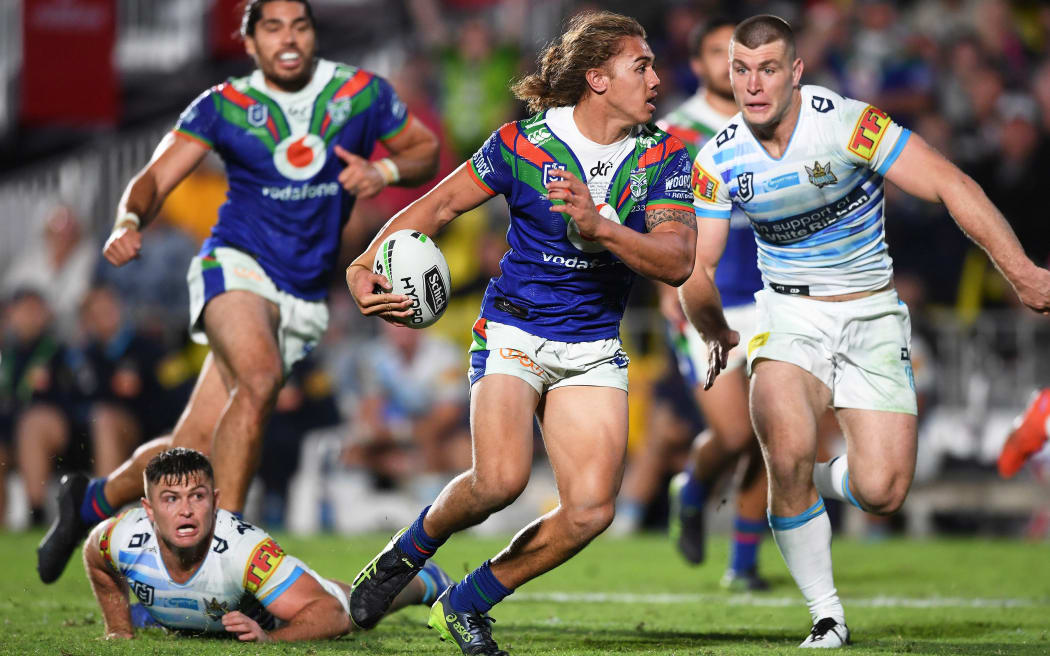 Chanel Harris-Tavita on debut for the Warriors
