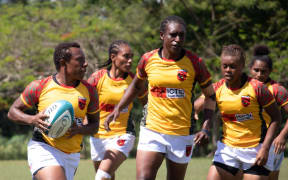 The Papua New Guinea training in Fiji.