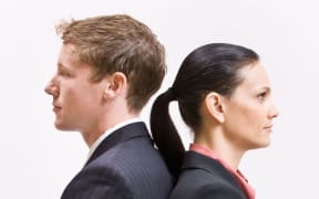businessman and woman