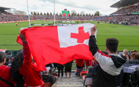 Fans. All Blacks v Tonga, FMG Stadium, Hamilton, New Zealand. Saturday, 07 September, 2019.