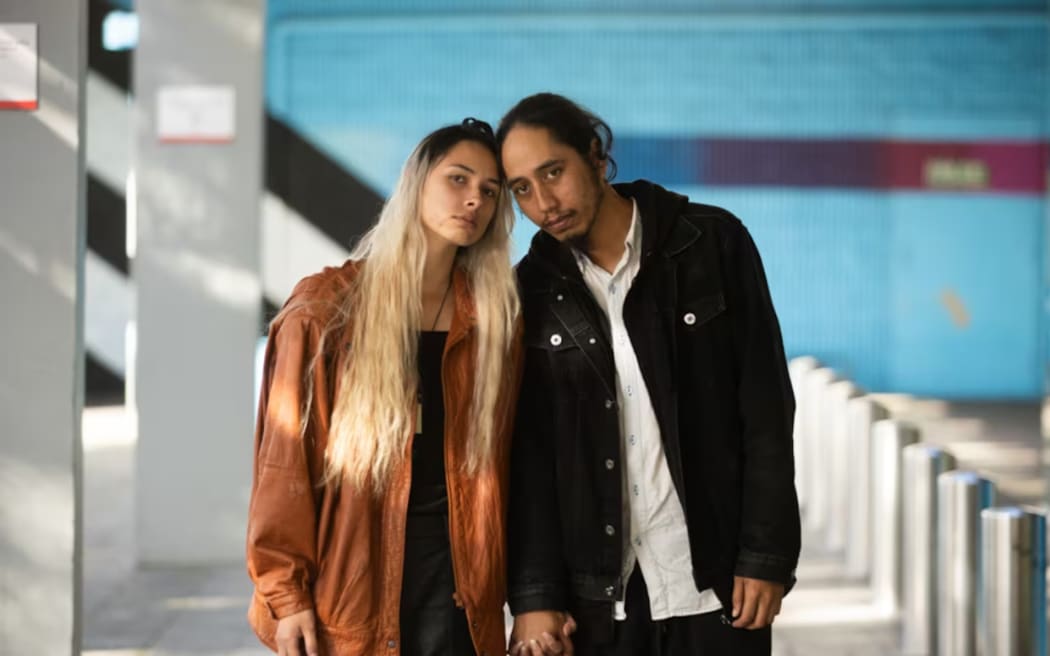 Celeste Howell and Anaru Mano.