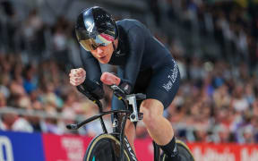 Nicole Murray at the 2023 Cycling World Championships.