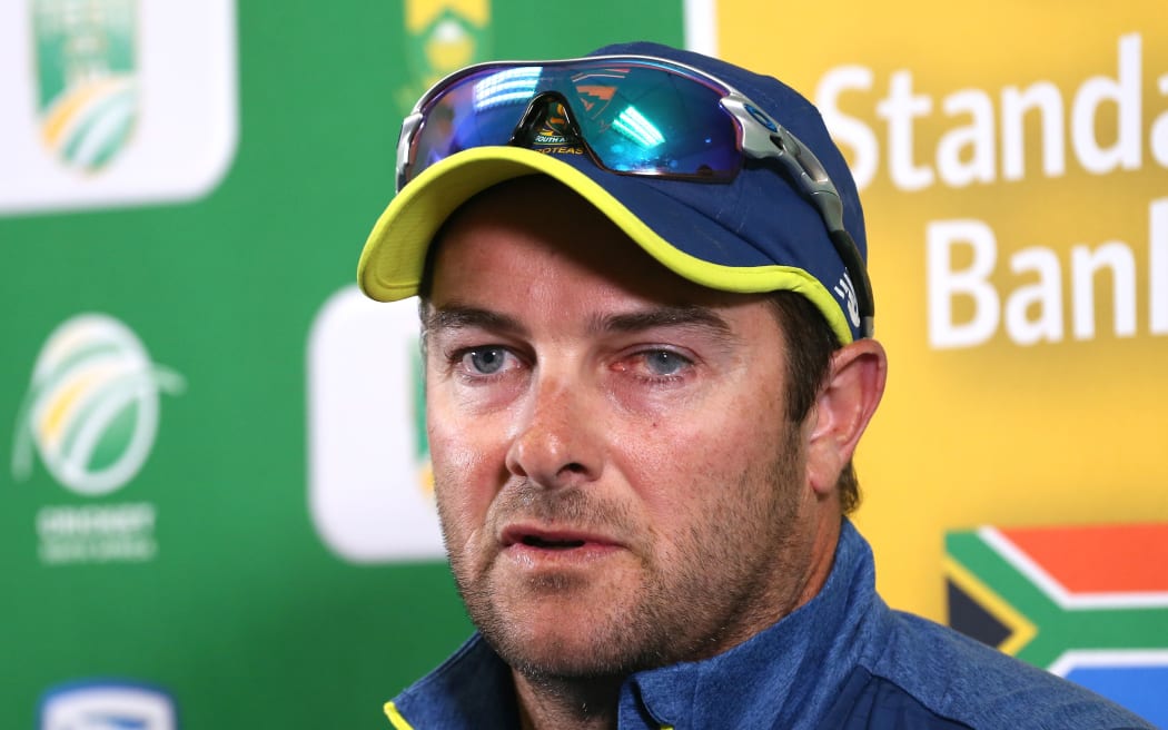 South African Head Coach Mark Boucher