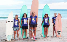 Walking on Water surf school staff