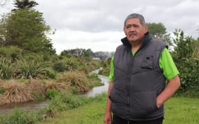 Cordry Huata, chairman of Mangaroa Marae.