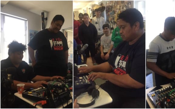 DJ Mu makes beats with Naenae Clubhouse