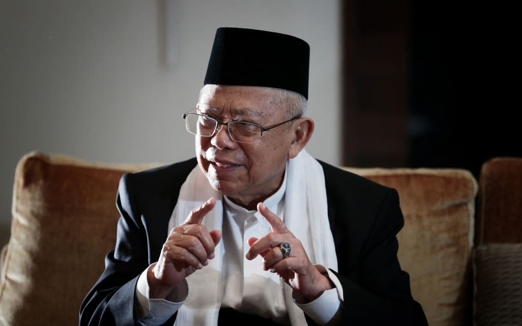 Dr Ma'ruf Amin, Vice President of Indonesia, pictured in 2018.