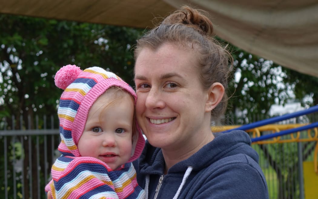 Fiona Nicholls and her daughter Georgia.