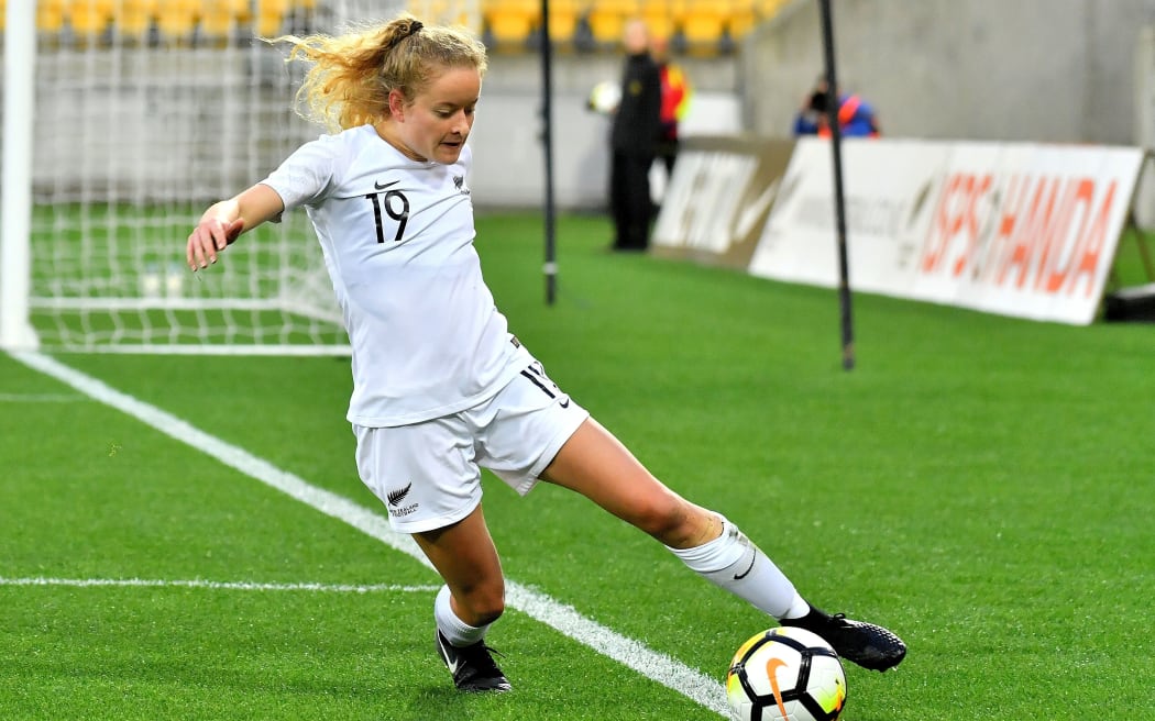 Football Ferns Paige Satchell.