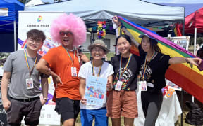 Chinese Pride at Big Gay Out 2024.