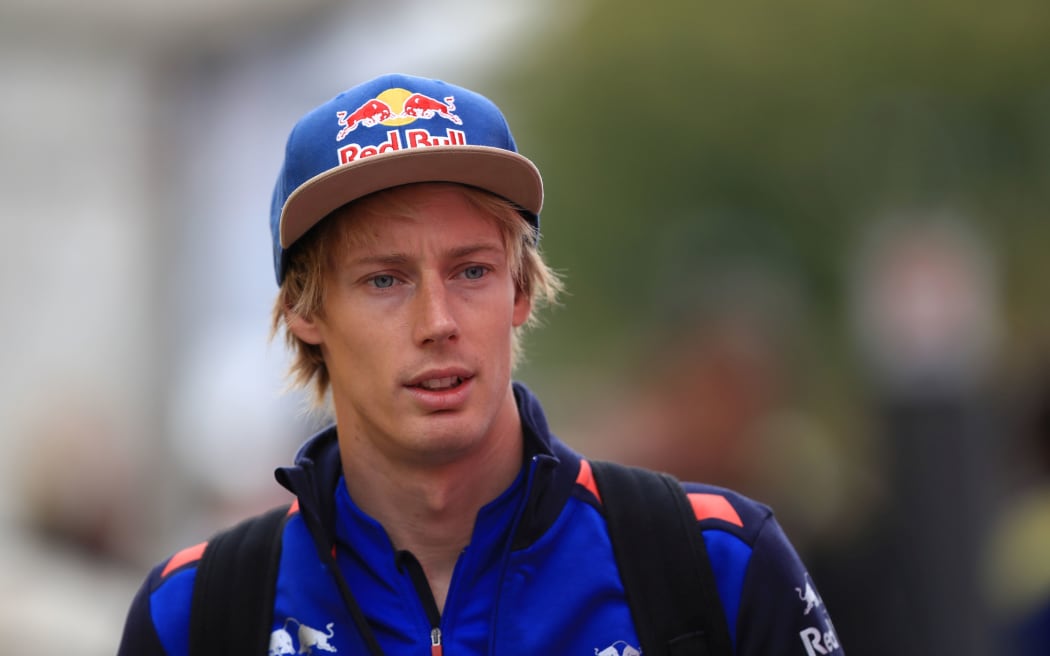 New Zealand F1 driver Brendon Hartley