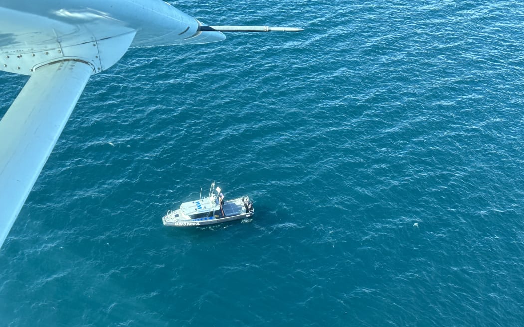 A man in his 60s has been rescued after failing to return from paddleboarding in Lake Taupō on 30 January 2024.