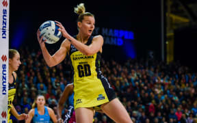 Katrina Rore. Southern Steel v Central Pulse. ANZ Premiership Netball. ILT Stadium, Invercargill Saturday, 8th August 2020. © Copyright image by Clare Toia-Bailey / www.photosport.nz