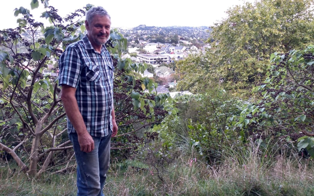 Kit Howden chairs the volunteer group Friends of Maungawhau
