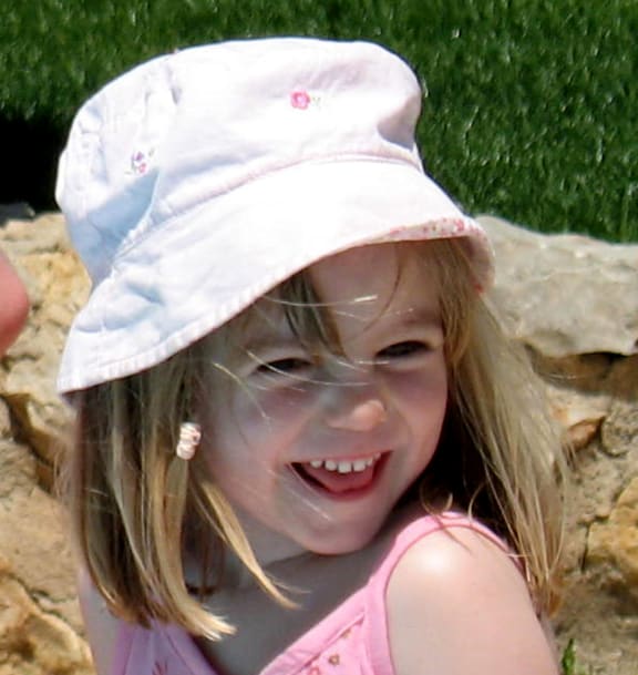 Madeleine McCann, the day she went missing from the family's holiday apartment in Portugal.