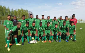 Solomon Islands U17s in Europe.