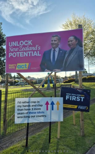 Tauranga City Council removes provocative 'crap in my hands' political ...