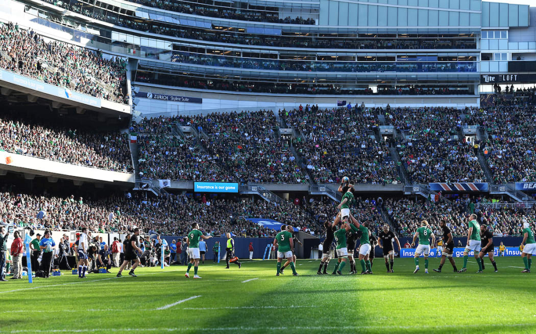 All Blacks v Ireland, Soldier Field.