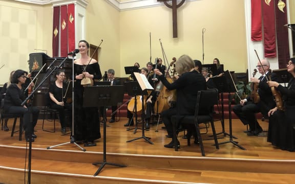 Amalia Hall & Friends play Mozart St Andrew's on the Terrace.